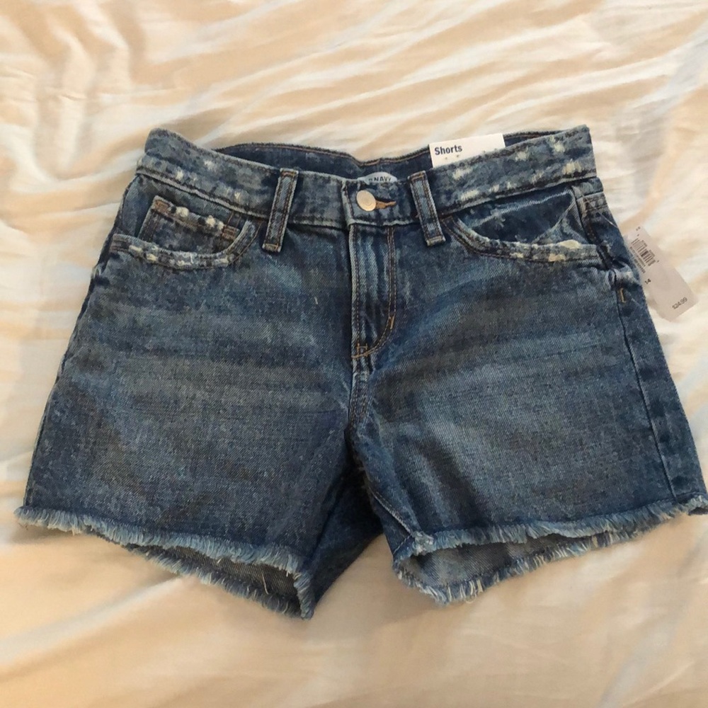 Big girls jean shorts